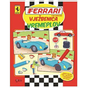 Slikovnica vježbenica Ferrari Vremeplov