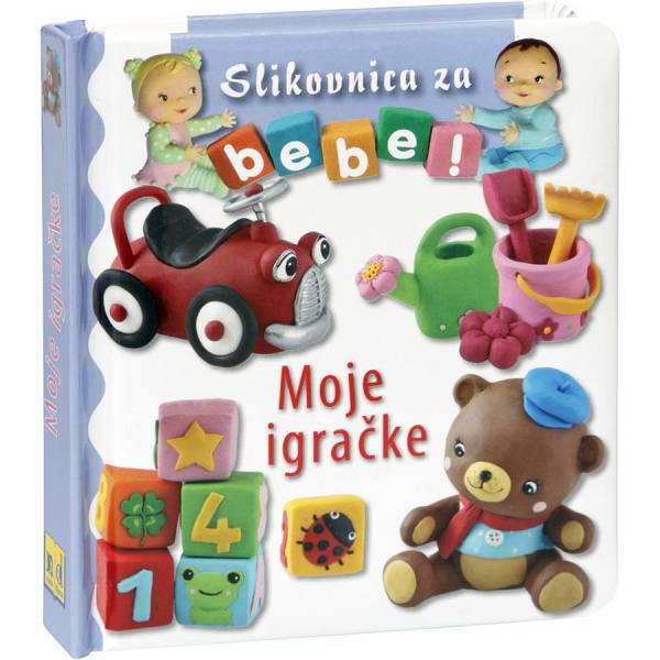 Slikovnica za bebe - Moje igračke