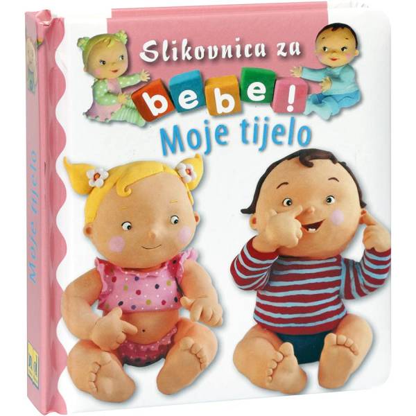 Slikovnica za bebe - Moje tijelo