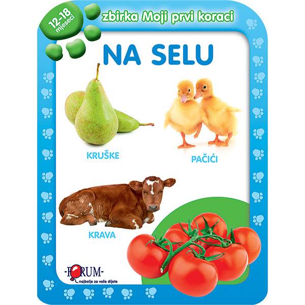 Slikovnica Zbirka Moji prvi koraci, Na selu