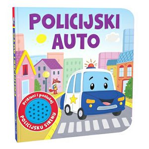 Slikovnica zvučna Policijski auto 7330-1