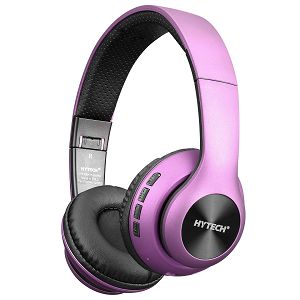 Slušalice HYTECH HY-XBK15 BARD, mikrofon, Bluetooth, ljubičaste