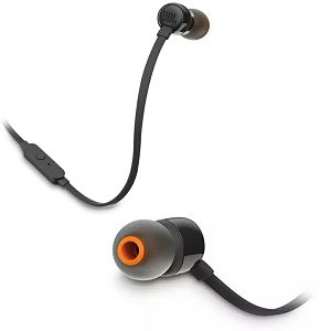 SLUŠALICE JBL Tune 110, sa mikrofonom, in-ear, crne