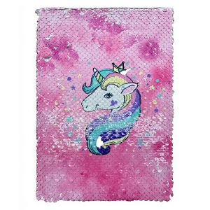 Spomenar Sequin unicorn 27599