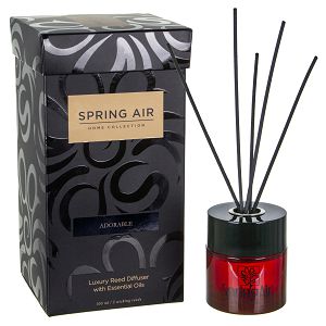 Spring Air Difuzor sa štapićima od ratana,100 ml, miris Adorable (traje do 60 dana)