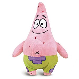 Spužva Bob pliš Patrick 24cm Nickelodeon 353077