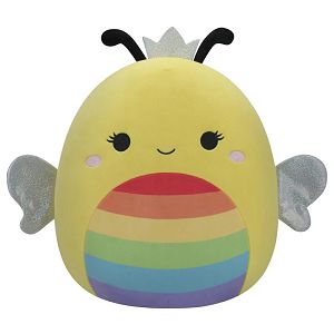 Squishmallows pliš sunčana pčela duginih boja 30cm 151895