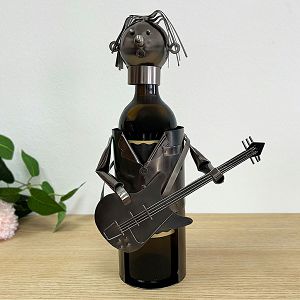 Stalak za vino metalni,gitarist 094990