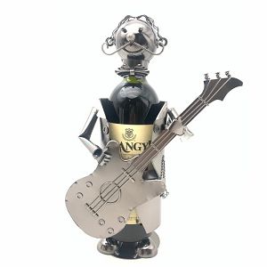 Stalak za vino metalni,gitarist 101599