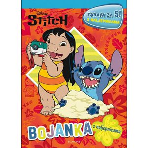 STITCH Zabava za 5! Bojanka s naljepnicama 327817