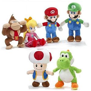 Super Mario pliš 25cm 051722 više motiva