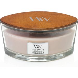 SVIJEĆA MIRISNA WoodWick Classic Elipse Vanila & Sea Salt 76191E (gori 50 sati)