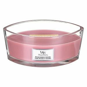 Svijeća mirisna WoodWick Classic Elipse Pressed Blooms & Patchuli (gori 50 sati)