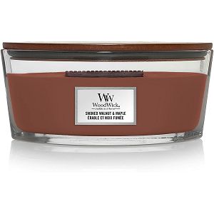 SVIJEĆA MIRISNA WoodWick Classic Elipse Smoked Walnut & Maple (gori 50 sati)