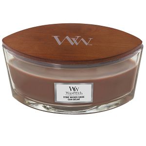 SVIJEĆA MIRISNA WoodWick Classic Elipse Stone Washed Suede (gori 50 sati)