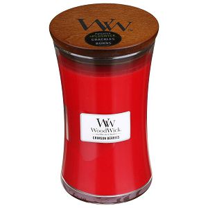 SVIJEĆA MIRISNA WoodWick Classic Large Crimson Berries 93080E (gori 130 sati)