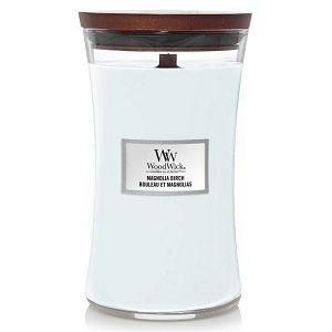 Svijeća mirisna WoodWick Classic Large Magnolia Birch 1720904E (gori 180 sati)