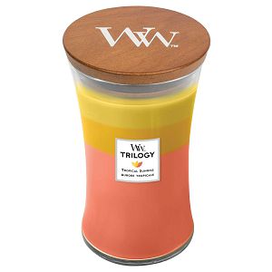 SVIJEĆA MIRISNA WoodWick Trilogy Large Tropical Sunrise 1647930E (gori 130 sati)