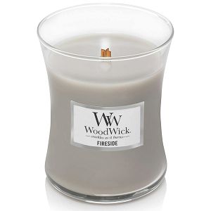 SVIJEĆA MIRISNA WoodWick Classic Medium Fireside 92106E (gori 100 sati)