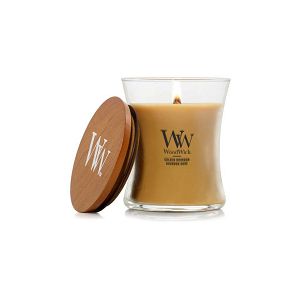 SVIJEĆA MIRISNA WoodWick Classic Medium Golden Bourbon 2654079E (gori 100 sati)