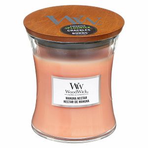 Svijeća mirisna WoodWick Classic Medium Manuka Nectar 1753959E(gori 100 sati)