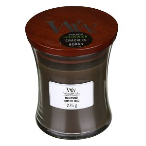 SVIJEĆA MIRISNA WoodWick Classic Medium Oudwood 92247E (gori 100 sati)