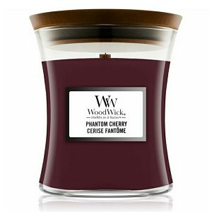 Svijeća mirisna WoodWick Classic Medium Phantom Cherry 1759812E (gori 100 sati)