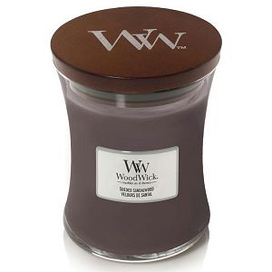 SVIJEĆA MIRISNA WoodWick Classic Medium Sueded Sadalwood 92024E (gori 100 sati)