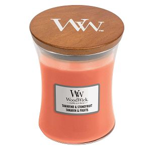 SVIJEĆA MIRISNA WoodWick Classic Medium Tamarind and Stonefruit (gori 100 sati)