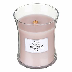 SVIJEĆA MIRISNA WoodWick Classic Medium Vanila&Sea Salt 92191E (gori 100 sati)