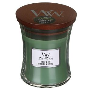 SVIJEĆA MIRISNA WoodWick Classic Mini Hemp&Ivy 164793E (gori 40 sati)