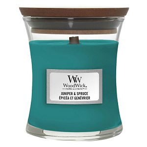 SVIJEĆA MIRISNA WoodWick Classic Mini Juniper & Spruce 1694657E (gori 40 sati)