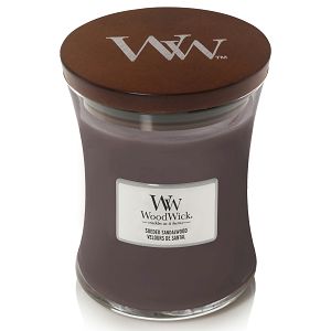 SVIJEĆA MIRISNA WoodWick Classic Mini Sueded Sandalwood 98024E (gori 40 sati)