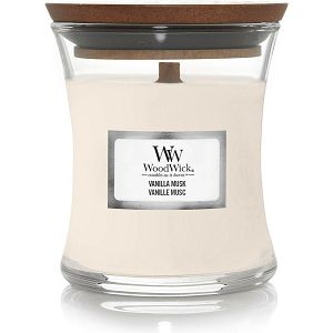 Svijeća mirisna WoodWick Classic Mini Vanilla Musk 1743615E (gori 40 sati)