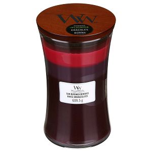 SVIJEĆA MIRISNA WoodWick Trilogy Large Sun Ripened Berries 93972E (gori 130 sati)