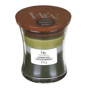 Svijeća mirisna WoodWick Trilogy Medium Mountain Trail 92977E (gori 100 sati)