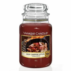 SVIJEĆA MIRISNA Yankee Candle Classic Large Medium Crisp Campfire Apples (gori do 150 sati)