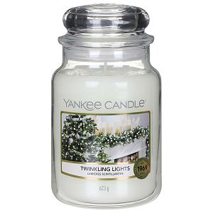 SVIJEĆA MIRISNA Yankee Candle Classic Large Twinkling Lights 1631370E (gori do 150sati)