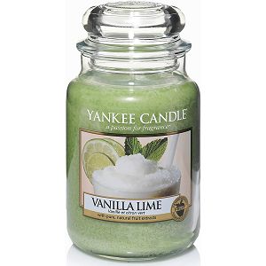 SVIJEĆA MIRISNA Yankee Candle Classic Large Vanilla Lime 1106730E (gori do 150 sati)