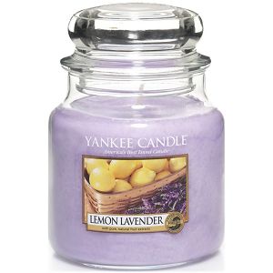 SVIJEĆA MIRISNA Yankee Candle Classic Medium Lemon Lavander 1073482E (gori do 90 sati)