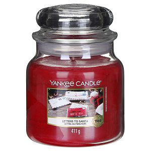 SVIJEĆA MIRISNA Yankee Candle Classic Medium Letters to Santa 1631649E (gori do 90 sati)