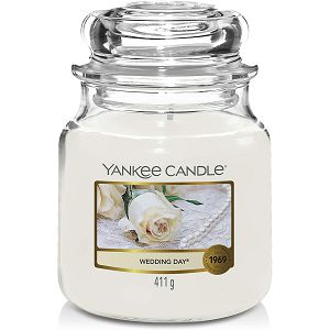 SVIJEĆA MIRISNA Yankee Candle Classic Medium Wedding Day 114438E (gori do 75 sati)