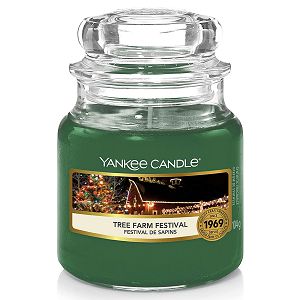 SVIJEĆA MIRISNA Yankee Candle Classic Small Tree Farm Festival 1631386E (gori do 30sati)