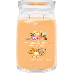 Svijeća mirisna Yankee Candle Signature Large Mango Ice Cream 1632326E (gori do 90 sati)