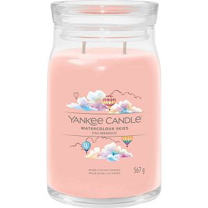 Svijeća mirisna Yankee Candle Signature Large Watercolour Skies (gori do 90 sati)