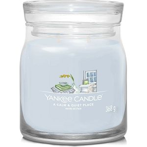 Svijeća mirisna Yankee Candle Signature Medium A calm & quiet place (gori do 50 sati)