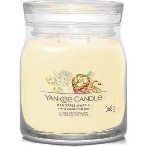 Svijeća mirisna Yankee Candle Signature Medium Benoffee Waffle 1734821E (gori do 50 sati)