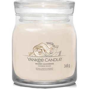 Svijeća mirisna Yankee Candle Signature Medium Warm Cashmere 1701390E (gori do 50 sati)