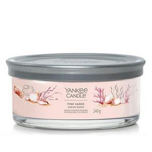 Svijeća mirisna Yankee Candle Signature Multiwick Tumbler Pink Sands (gori do 28 sati)