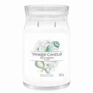 Svijeće mirisna Yankee Candle Signature Large Baby Powder 1701370E (gori do 90sati)